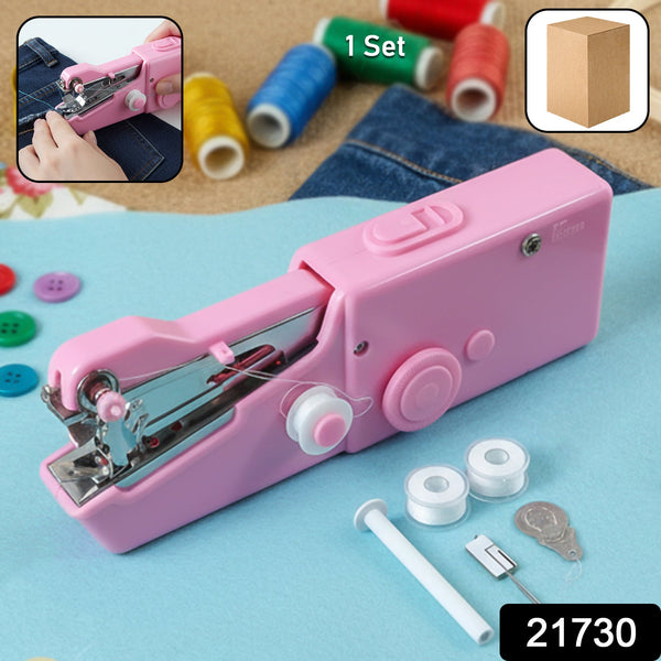 Portable handheld sewing machine 1 set view 2