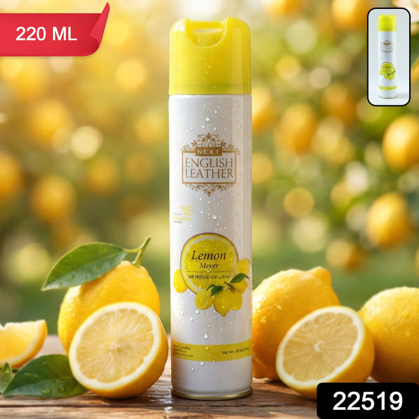 Next premium English Leather Lemon air freshener spray 220 ml view 2