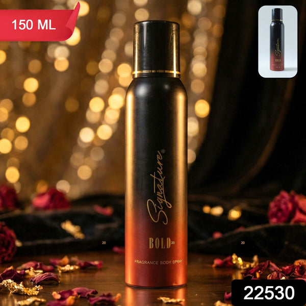 Signature bold fragrance body spray 150 ml bottle view 2