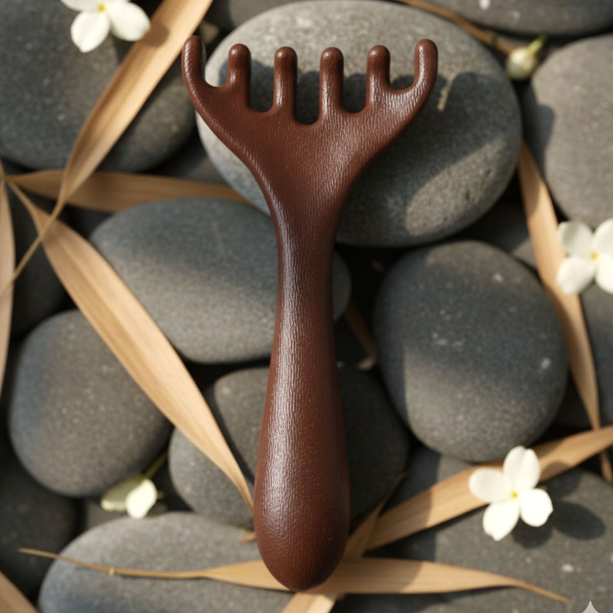 Stress relief scalp massage device