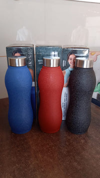 Stainless Steel Water Bottle (1000ML / Mix Colour / 1 Pc / Crocodile)