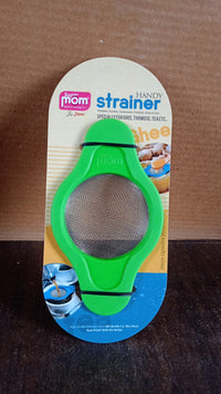 Supermom Stainless Steel Mesh Strainer with Dual Handle Plastic Frame (1 Pc)