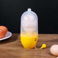 Manual Egg Puller Scrambler White Yolk Mixer Kitchen Tool