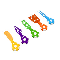 Football Soccer Cheese Knife Set (5 Pcs Set)