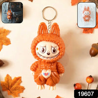 Cartoon Character Face Changing Toy With Key Holder, Keychain (1 Pc)