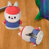 Cartoon Pencil Sharpener with Built-In Eraser – Fun Practical Stationery