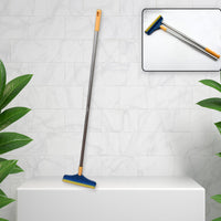 120-degree rotating cleaning brush with wiper for floors