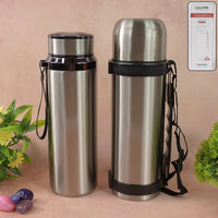 Stainless Steel Insulated Vacuum Bottle (1200ml Approx / Mix Color / 1 Pc)