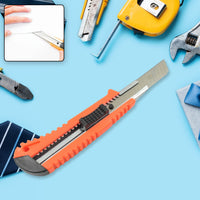 Multi-Use Heavy Duty Iron Cutter – Precision Utility Knife Blade (18mm)