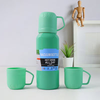 Compact Travel Flask Set 