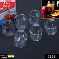 Crystal beer glass, clear