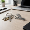metal jay thakar keychain