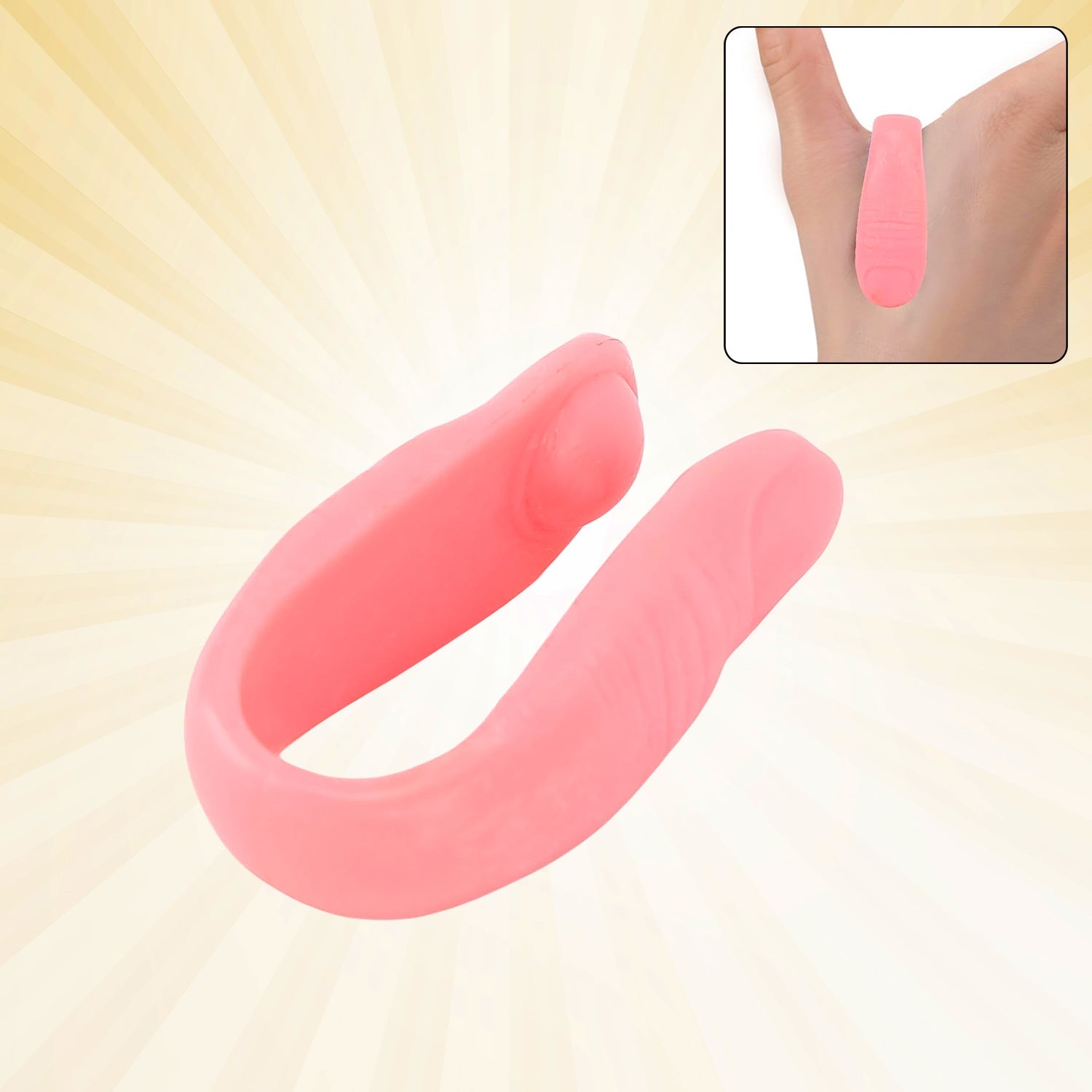 Sugar Control LI4 Acupressure Point Clip, Hand Pressure Massage (1 Pc / Mix Color)