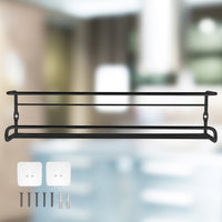 Metal Storage Bottle Hanging Rack (1 Pc)
