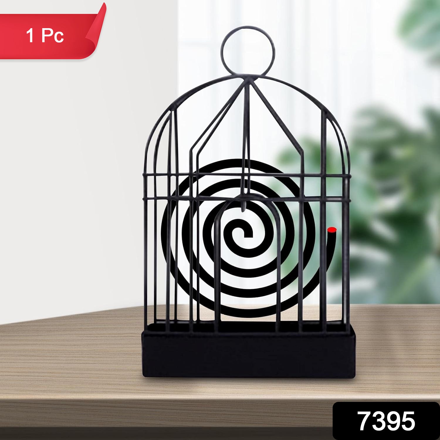 CinderGuard Durable Household Mosquito Coil Stand & Ash Catcher