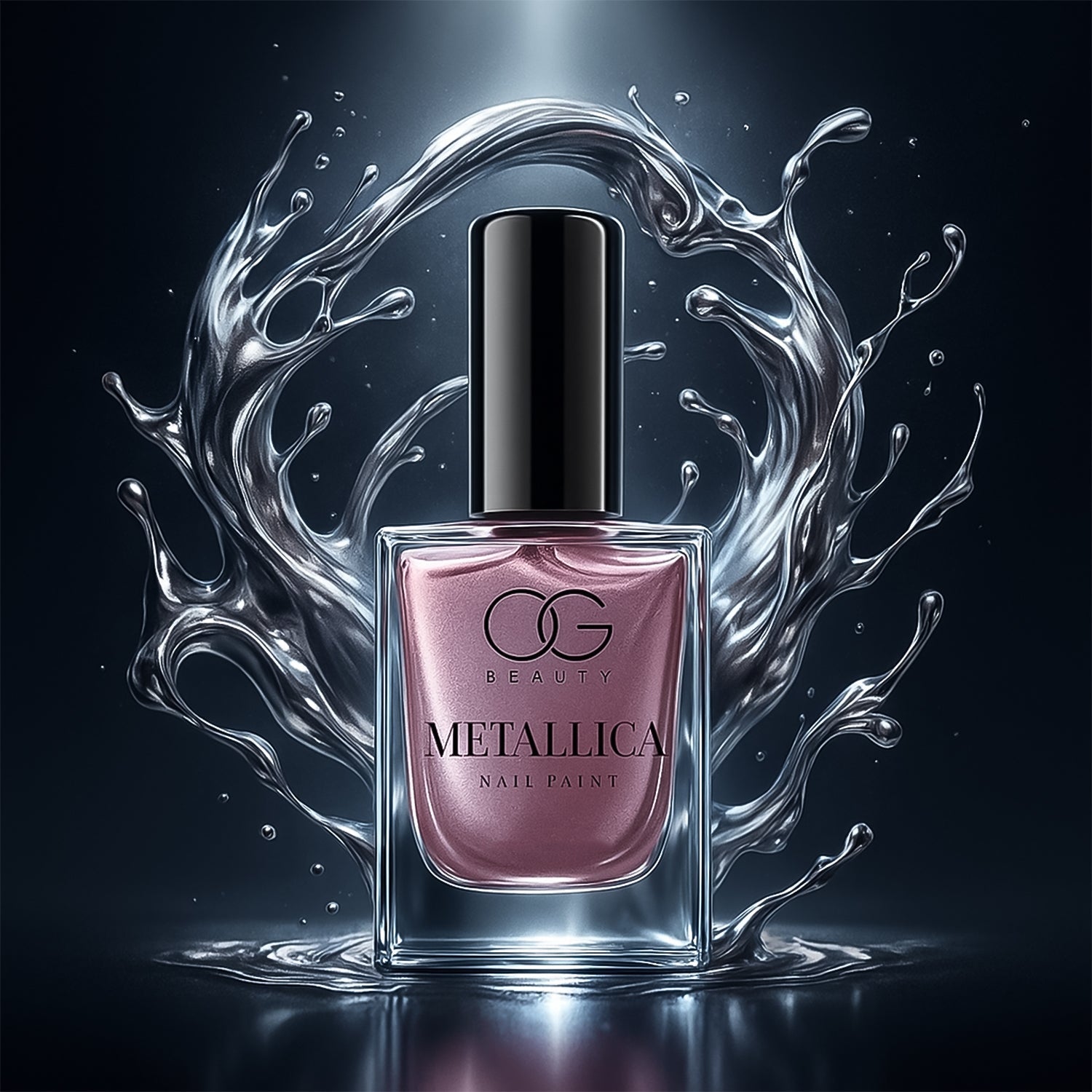 Glitter Pop Purple Nail Polish