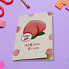 Cute Journal Diary for School & Office Use (85×120 MM, 1 Pc)