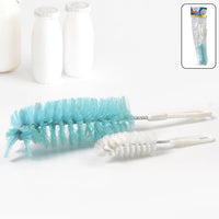 BristleFlex Long Handle Brush for Bottles, Jars & Containers Cleaning