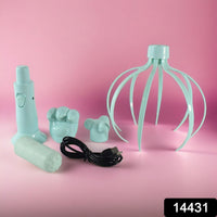 Electric scalp massager