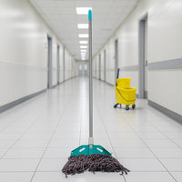 Premium Cotton Yarn Floor Cleaning Mop with Long Handle (1 Pc)