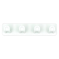 Adhesive hanger hook on a smooth surface