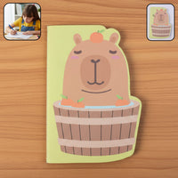 Cute animal shape kids study notebook
