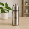 Ganesh Stainless Steel Baby Feeding Bottle for New Born Infants Toddler  250 ML