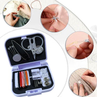 Compact Sewing Kit with Storage Box for Home (1 Set with Box)