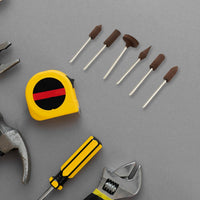 Mounted Points Abrasive Stone Head Grinding Wheel Bits Rotary Tool Kit (6 Pcs)