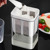 2 in 1 Yogurt Strainer with Storage Box – 1100ml (Plastic + Steel)