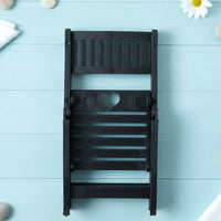 Mini Chair Shape Mobile Stand Holder (1 Pc / Balck Color)