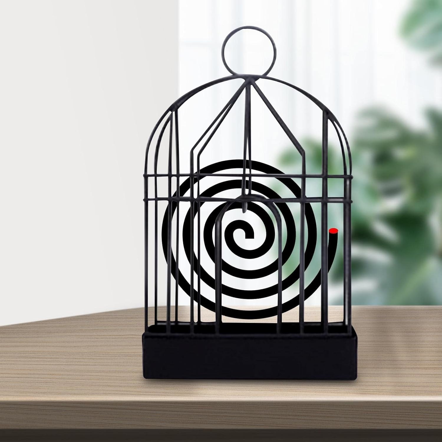 CinderGuard Durable Household Mosquito Coil Stand & Ash Catcher