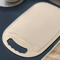Durable Plastic Chopping Board 34x23 cm (1 Pc)