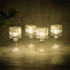 LED Crystal Wine Glass