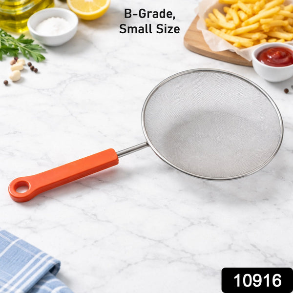 KitchGrade B-Grade Small Size Fine Mesh Kitchen Strainer | Premium Daily Utility Liquid Trainer (1 Pc) view 2