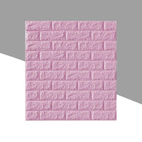 Wallpaper 3D Foam Wallpaper Sticker Panels (70 x 76 Cm / 1 Pc)