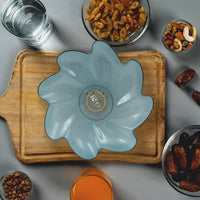 Flower Shape Kids Plastic Plate - for Dinner, Snacks & Party Supplies (1pc)