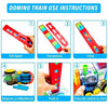 Transparent Funny Train Engine Block Set – 60-Piece Music & Lights