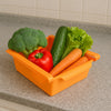 Adjustable Sliding Refrigerator Storage Basket (1 Pc)