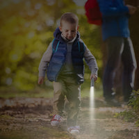 Portable Mini Torch - Super-Bright LED Flashlight with 3AAA Batteries Included