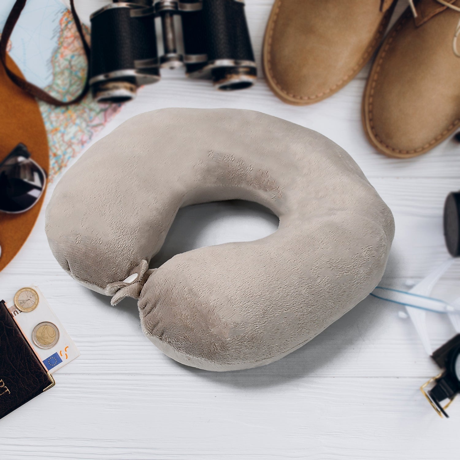 Soft Neck Pillow for Car Home & Travel Comfortable Multipurpose Head Rest