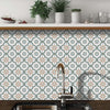 Peel & Stick 8×8 Inch Floor Tiles for Kitchen & Bathroom (10 Pc Set)