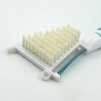 Multipurpose Peeler Brush – Stainless Steel Peeler with Cleaning Brush (1 Pc)