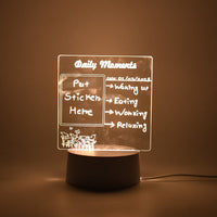 3D Acrylic Creative Lamp Decorative Light