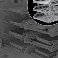 Multifunctional File Rack Drawers: Desktop Storage for Office Supplies (4/3 Layers)
