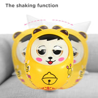 Musical Roly Poly Toy for Babies – Push & Shake Wobbling Doll