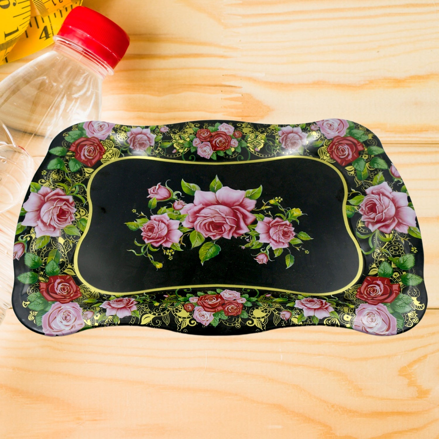 Stainless Steel Serving Tray (18 x 8.5 Inch / 1 Pc)