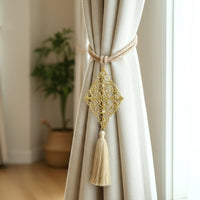 Stylish rope tassel curtain band