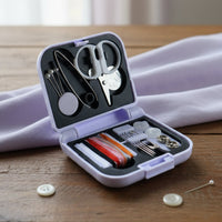 Compact Sewing Kit with Storage Box for Home (1 Set with Box)