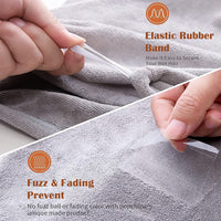 Quick Turban Hair-Drying Absorbent Microfiber Towel (1 Pc / Mix Design)